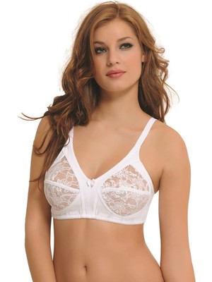  Beyaz Mı Emay 145 C Dantelli Toparlayıcı Sütyen