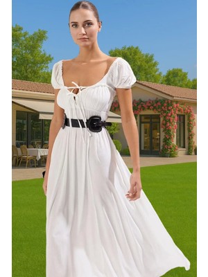 Yazlık Plaj Elbisesi Kadın Maxi Elbise Rahat Şık Şık Görünüm Rahat ve Şık Zarifane Tasarım