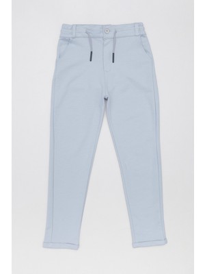 Beli Bağlamalı Duble Paça Erkek Çocuk Pantolon