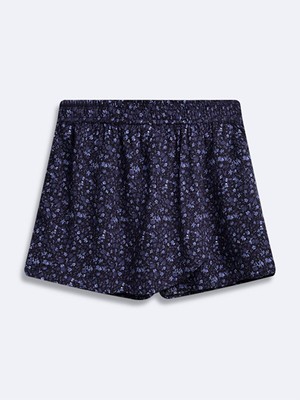 LTB Kadın  Basıc Mini Lacivert Şort