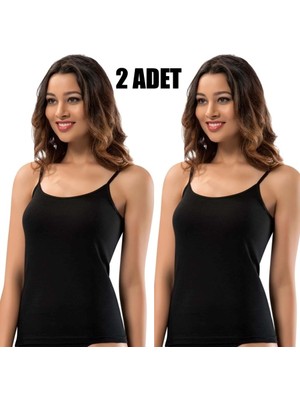 Belinay Modal Ip Askılı Bayan Atlet 2'li Paket