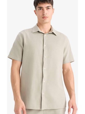 DeFacto Regular Fit %100 Pamuk Basic Gömlek D8613AX25SM