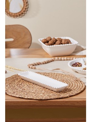 Karaca Carmen Perla Kayık Tabak 29 cm