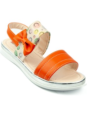 Minican 500 Mercan Fiyonklu Kız Çocuk Sandalet