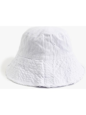 Koton Pamuklu Bucket Şapka