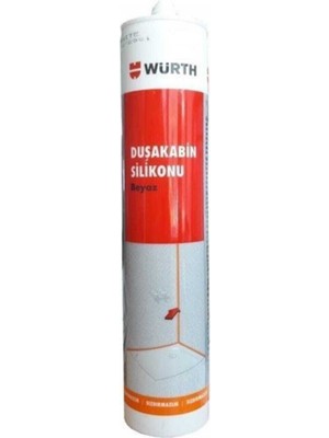 Würth Duşakabin Silikonu Beyaz 310 ml