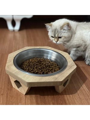 Monza Safir Meşe Büyük Mama Kabı Standı