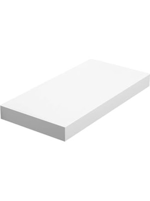 Duvar Rafı, Kitaplar, Resimler, Dekorasyon, Asılı Raf, 40 x 20 x 3,8 Cm, Ofis Rafı, Mdf, Oturma Odası, Mutfak, Koridor, Yatak Odası, Banyo Için, Beyaz LWS24WT