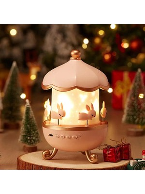 Akıllı Durak Tavşan Atlıkarınca Multifonksiyon Projektör