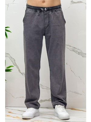 Erkek Baggy Kot Pantolon Rahat Kesim Tiril Tiril Ince Kumaş