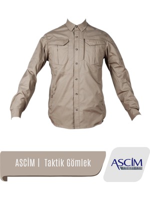 Ascim Tactical Erkek Gömlek (Rip-Stop)
