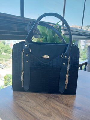 Wolini Wolını Kadın Korokodil Çanta Klasik