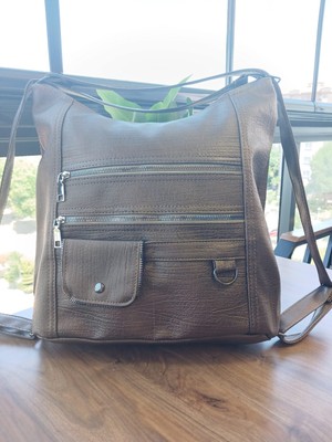 Wolınıküçük Boy  Kadın Önü Çepli Kol El ve Sırt Çantası