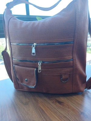 Wolınıküçük Boy  Kadın Önü Çepli Kol El ve Sırt Çantası