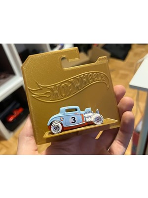 Hotwheels 1/64 Araç Uyumlu Buna Göre Tasarlanmış Stand