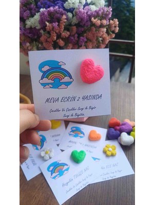 Opulent Accessories Tohum Kart Hediyelik, tohumlu Kart 25 Adet Kalp, papatya, doğum Günü, düğün, mevlut, nikah, kına, mezuniyet, söz, bebek Hediyelik