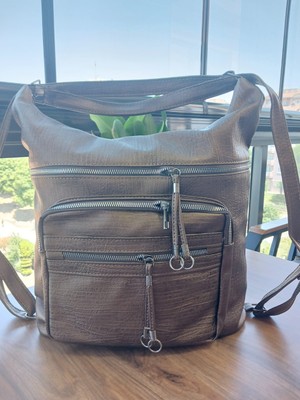 Wolini Wolını Kadın Önü Çepli Kol El ve Sırt Çantası