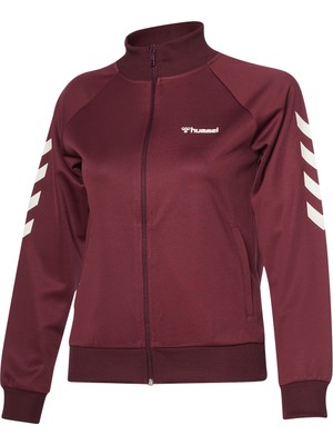 Hummel Genesa Kadın Fermuarlı Sweatshirt Düz Desen 2024 Sezonu Regular Fit