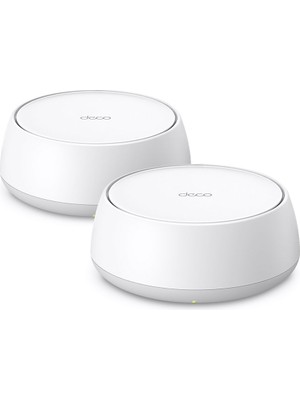 TP-Link Deco BE25 (2-Pack) | Wi-Fi 7 Mesh Sistemi | BE3600 Mbps Hız | Fiber Uyumlu | Çift Bant | AI-Roaming | 2.5 Gbps Port | 200 Cihaz | WPA3 | VPN | Mobil Uygulama ile Kolay Kurulum