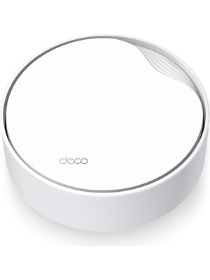 TP-Link Deco X50-PoE(1-pack) PoE Destekli Wi-Fi 6 Mesh Sistemi | AX3000 Mbps Hız | Fiber Uyumlu | Çift Bant | 2.5 Gbps Port | 150 Cihaz | 230 m² Kapsama Alanı | WPA3 | Mobil Uygulama ile Kolay Kurulum