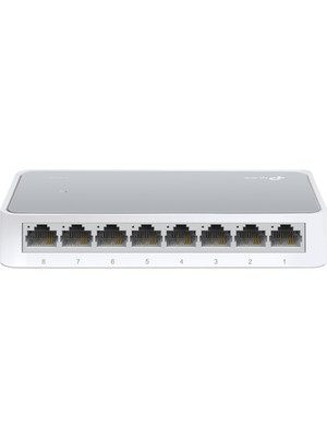 TP-Link TL-SF1008D 8 Port 10-100 Mbps Switch Plastik Kasa