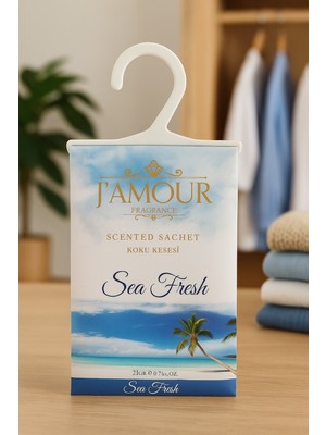 J'Amour Sea Fresh (Deniz Ferahlığı) Askılı Dolap ve Çekmece Kokusu