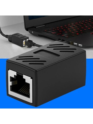 Derwell Ethernet Uzatma Kablosu RJ45 Cat5 Cat6 Cat7/8 Kuplör Genişletici Konektör Ethernet Kuplör Dişi Dişi Ethernet Genişletici Adaptör