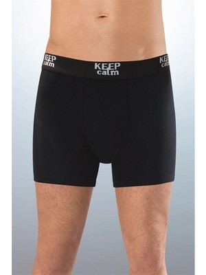 Pamuk Evi 1266 Modal Erkek Boxer Anıt Siyah