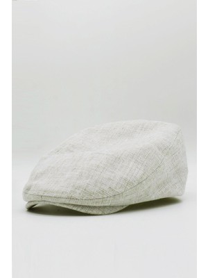 Külah Erkek Keten Bej Holigan Kasket