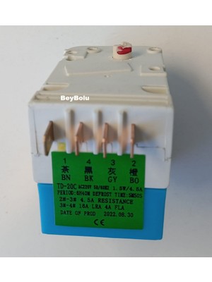 FullYedek Profilo Uyumlu Timer Şalteri ,  No Frost Buzdolabı Taymır Tımer Zaman Saati