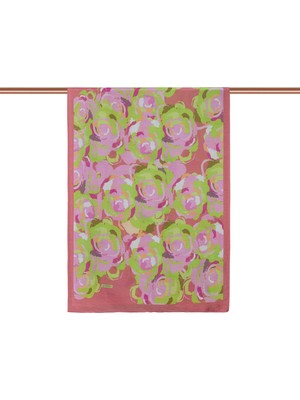 Gül Pembe Ipekevi Dört Mevsim Tensel Şal 2892