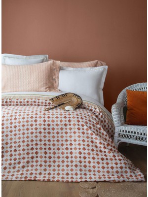 Çift Kişilik Tencel Nevresim Takımı Terra Terracota - Nevresım