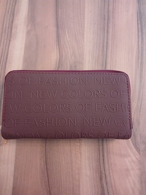 Wolini Wolını Kadın Cüzdan Çift Fermuarlı