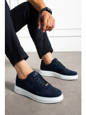 Erkek Sneaker Günlük Spor Ayakkabı Yüksek Taban - Rahat Tasarım Q7