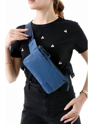 Unisex Bel Çantası Free Bag Paraşüt Kumaş Hafif Yağmur Geçirmez Kumaş Çok Cepli Body Bag 23*12 cm