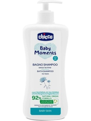 Chicco Baby Moments Göz Yakmayan Yenidoğan Saç ve Vücut Şampuanı