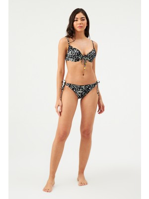 Siyah 1577ESMM Spagetti Bikini Alt