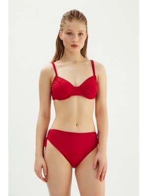 2509ESMM Toparlayıcı Balenli Bikini Üst