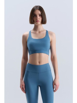 Açık Mavi Dagi Active Kadın Spor Sütyeni Günlük Kullanım İçin Rahat Kesim ve Şık Tasarım
