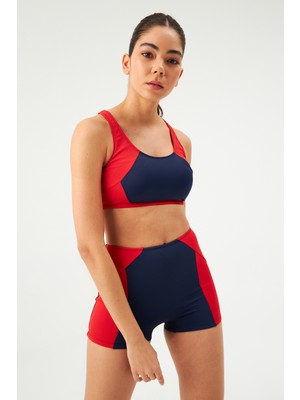 Lacivert 1094ESBK Yüzücü Bikini Tk.