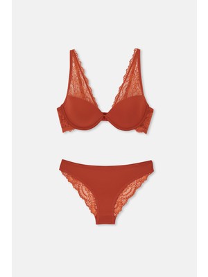 ERSK1140 Rosemary Dantel Detay Kaplı Bralet  Tk.