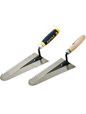 Duyar Gazbeton Malası Ahşap Sap Yay Çeliği 22 cm DYR323 *(2'li Avantaj Paket)*