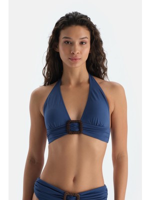 Multicolor Üçgen Geniş Bikini Üst