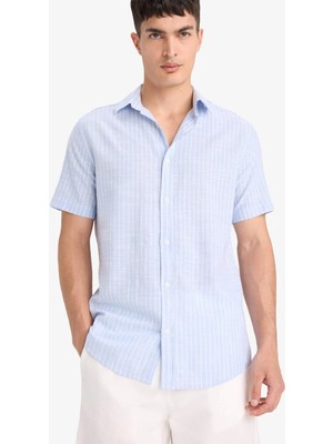 DeFacto Pamuklu Kısa Kollu Gömlek F6335AX25SM