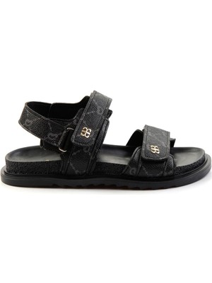 Siyah  Kadın Sandalet K05666030451