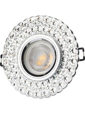 Cata Ct 6639 Ipek LED Çerçeveli Cam Spot Kasası