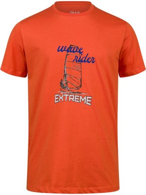 2AS Alex Baskılı Erkek Sıfır Yaka T-Shirt 042