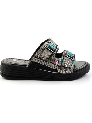 Siyah  Kadın Terlik K04823140087