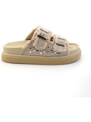 Bej  Kadın Terlik K04429320437