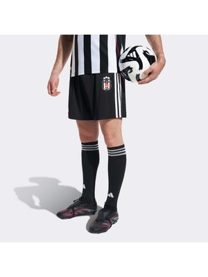 adidas Beşiktaş JK 25/26 Erkek Siyah Futbol Şortu.-